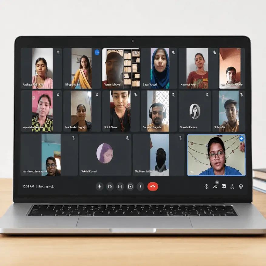Live English Classes on Google Meet